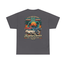 Load image into Gallery viewer, Classic Car Tee — “Keeping Classics” 11th Anniversary QualyAir Vintage Sunset T-Shirt
