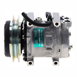 New OEM A/C Compressor + Drier for Komatsu Wheel Loader WA250-6 - OE# 423S624330