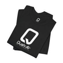 Load image into Gallery viewer, QualyAir Logo Tee — Branded White Short Sleeve Shirt