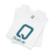 Load image into Gallery viewer, QualyAir Logo Tee — Branded White Short Sleeve Shirt