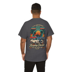 Classic Car Tee — “Keeping Classics” 11th Anniversary QualyAir Vintage Sunset T-Shirt