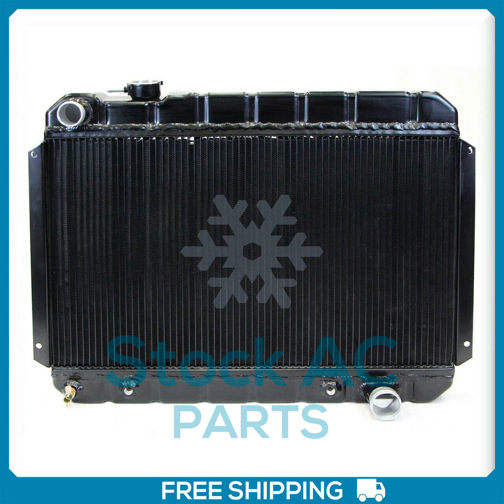 Radiator All Aluminum High Performance fits 1966 1967 Chevelle Made I... QAC