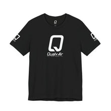 Load image into Gallery viewer, QualyAir Logo Tee — Branded White Short Sleeve Shirt
