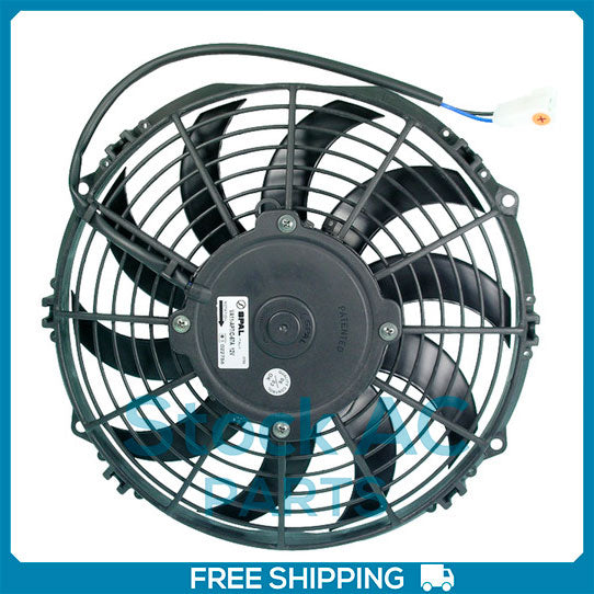 Genuine SPAL 10 Inch Curved Blade Electric Puller Fan 12V
