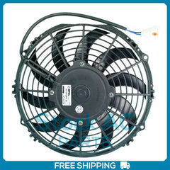 Genuine SPAL 10 Inch Curved Blade Electric Puller Fan 12V