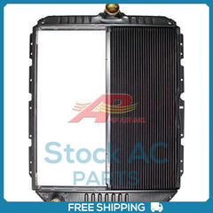 New Radiator for w/ Oil CoolerInternational/Navistar Copper/Brass