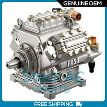 Cargar imagen en el visor de la galería, New OEM BOCK A/C COMPRESSOR FK50/775 - BUS APPLICATION