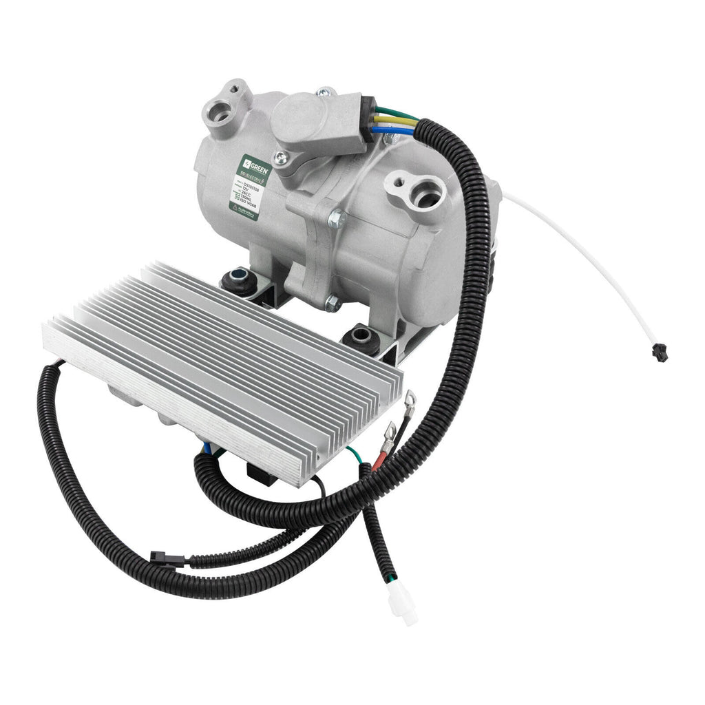 ELECTRIC AC AIR CONDITIONING COMPRESSOR UNIVERSAL APP - CARS, TRUCK&VANS - 24V