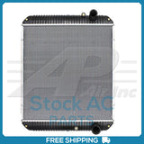New Radiator for without Oil CoolerGillig Bus Plastic/Aluminum