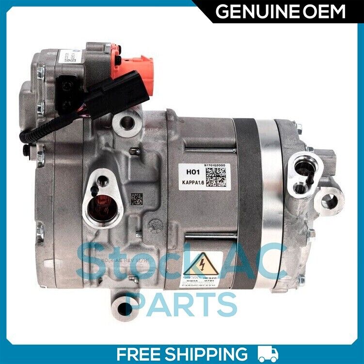 OEM Electric A/C Compressor HES20 for Hyundai Ioniq / Kia Niro 1.6L - 2017-2022