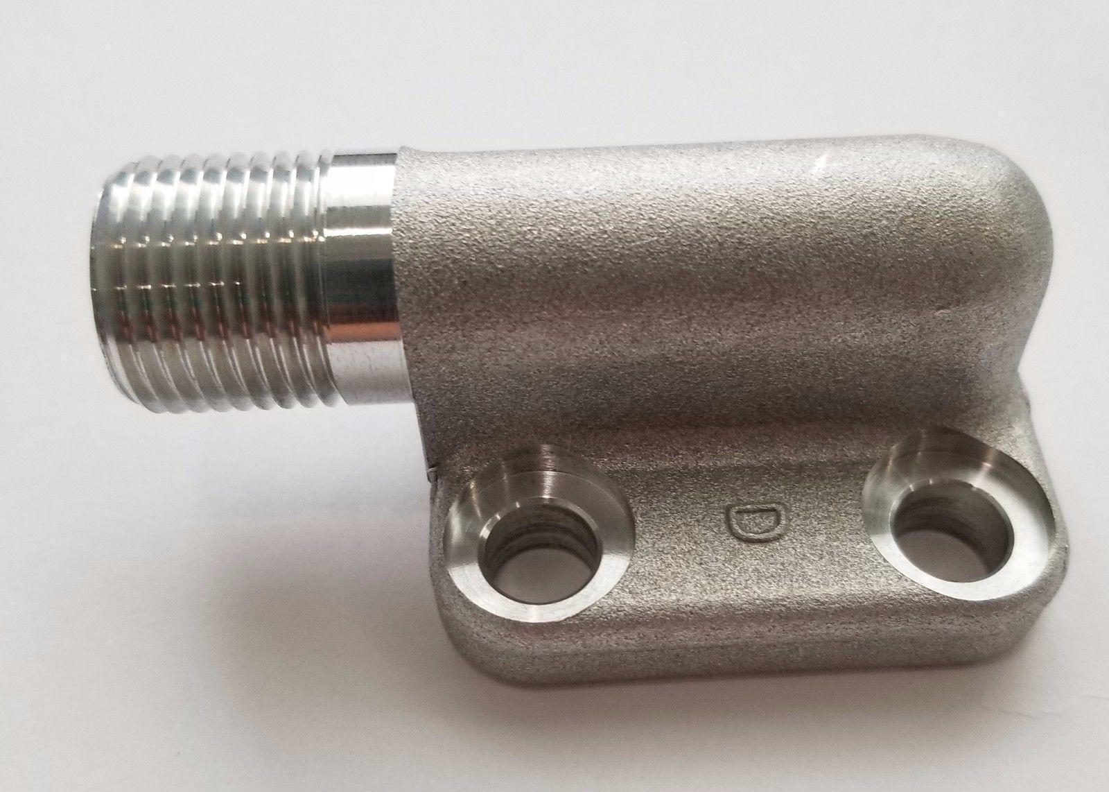 NEW OEM A/C High Side Compressor 10P08 Manifold Discharge Fittings - CM403017