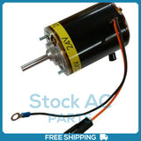 New A/C Blower Motor for Volvo Offroad 24 Volts Single Speed 2 Wire Shaft 5/16