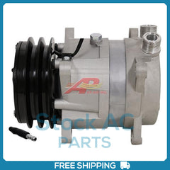 Compressor for V5  Ear Mount 2 Groove Clutch Vertical Tube ORing 12 Volt