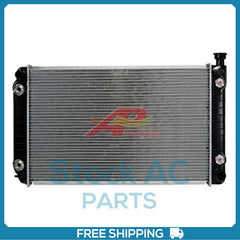 New Radiator for Tank Aluminum Core 2 Row with Frame Plastic