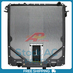 New Radiator for Tank/Aluminum Core w/ Oil Cooler w/ Plastic