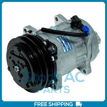 Load image into Gallery viewer, New A/C Compressor for SD7H15 4251-4500/4501-4750 - 2 Groove