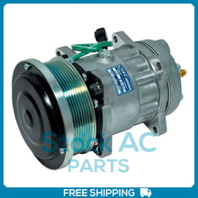 Cargar imagen en el visor de la galería, New A/C Compressor for SD7H15 4251-4500/4501-4750 - 24V - 8 Groove