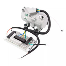 Cargar imagen en el visor de la galería, NEW A/C UNIVERSAL KIT HEAT AND COOL UNDERDASH W/ ELECTRIC COMPRESSOR 12V