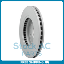 Cargar imagen en el visor de la galería, New Front Coated Vented Disc Brake Rotor Fits Buick LaCrosse, Malibu