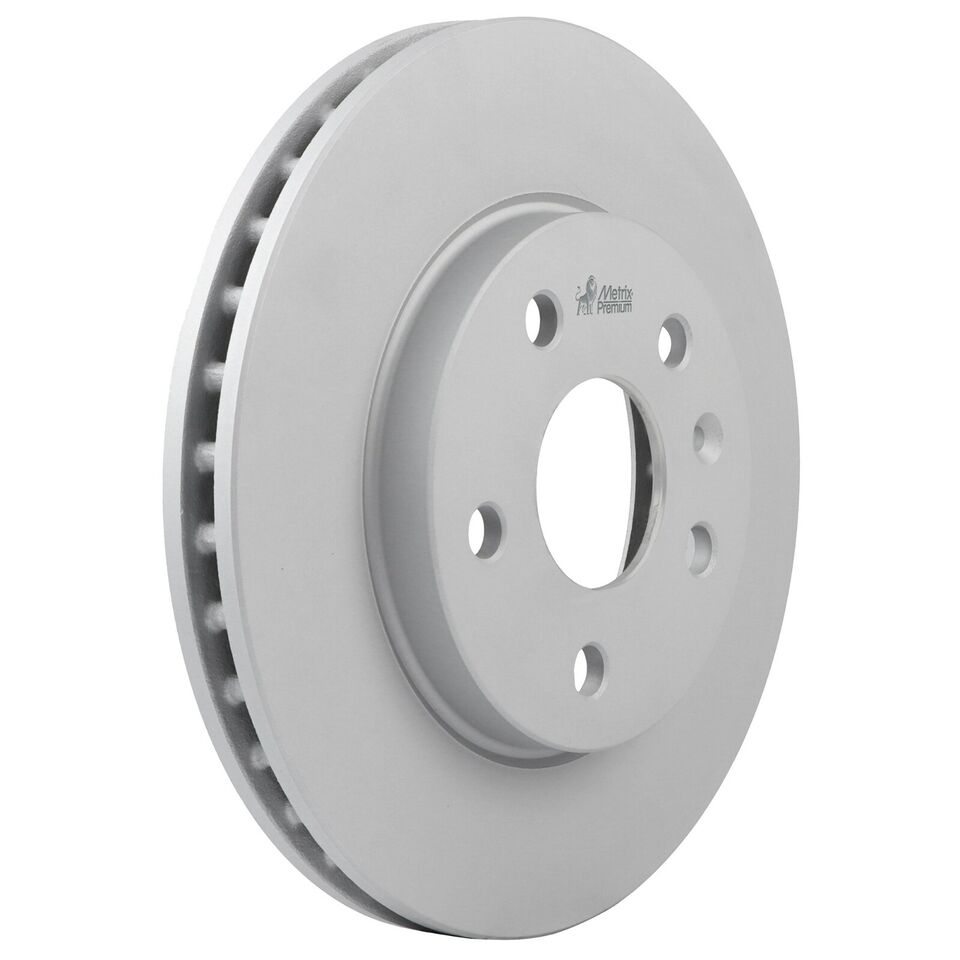 New Front Coated Vented Disc Brake Rotor Fits Buick LaCrosse, Malibu