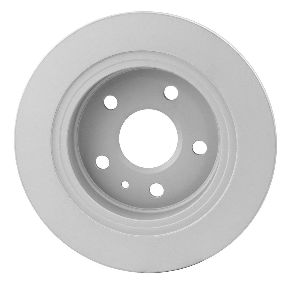 New Rear Coated Solid Disc Brake Rotor Fits Chevrolet, Buick, Saab