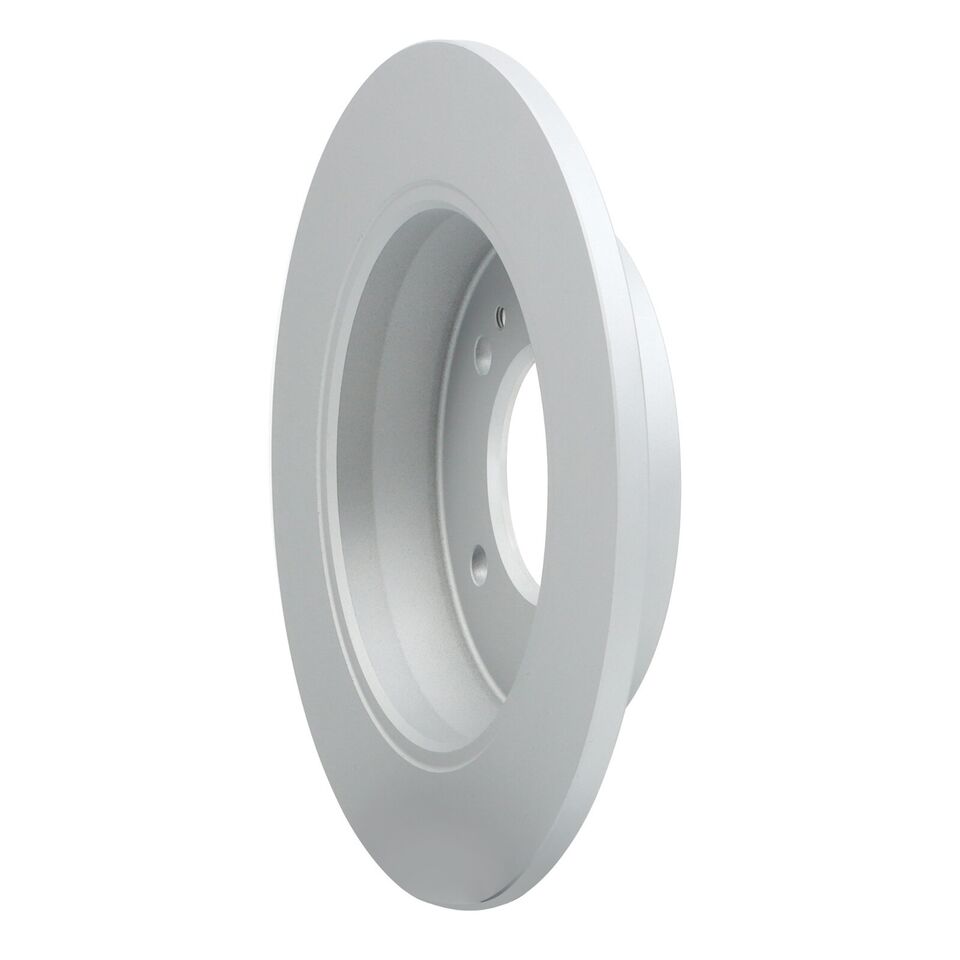 New Rear Coated Solid Disc Brake Rotor Fits Hyundai Elantra, Kia Rio
