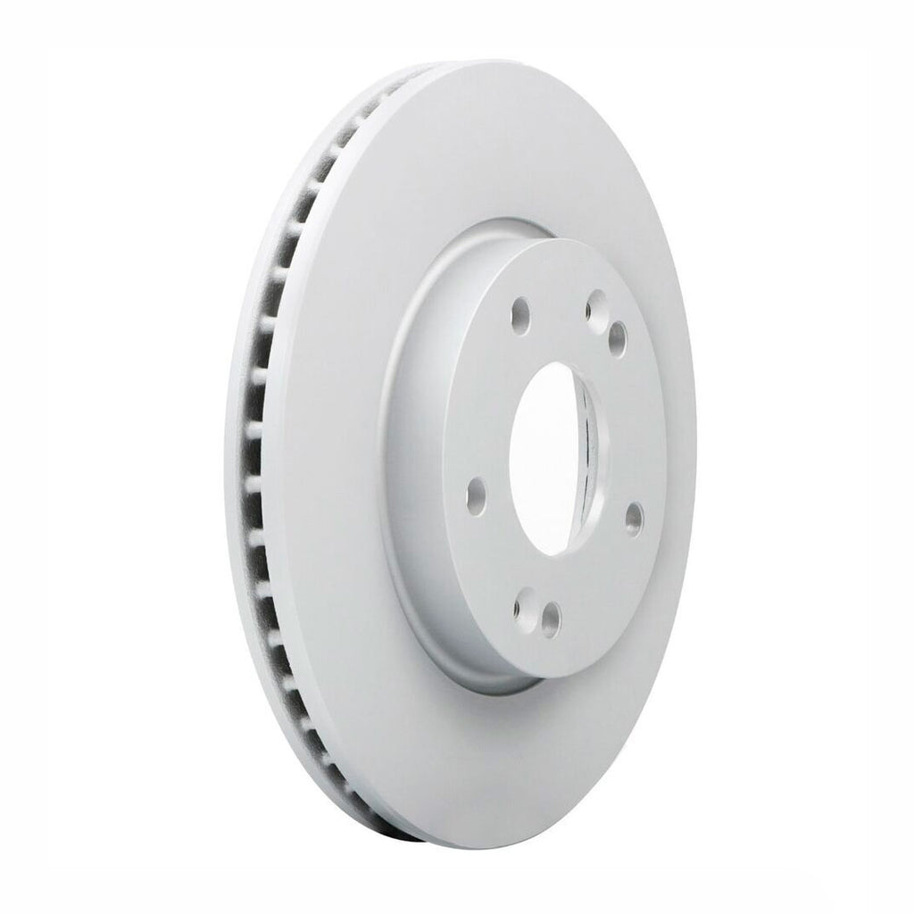 New Front Coated Vented Disc Brake Rotor Fits Hyundai Kona, Kia Soul
