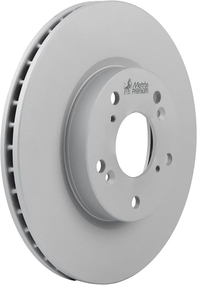 New Front Coated Vented Disc Brake Rotor Fits Acura CSX, Honda CR-Z