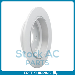 New Rear Coated Solid Disc Brake Rotor Fits Honda CR-V, Acura RDX