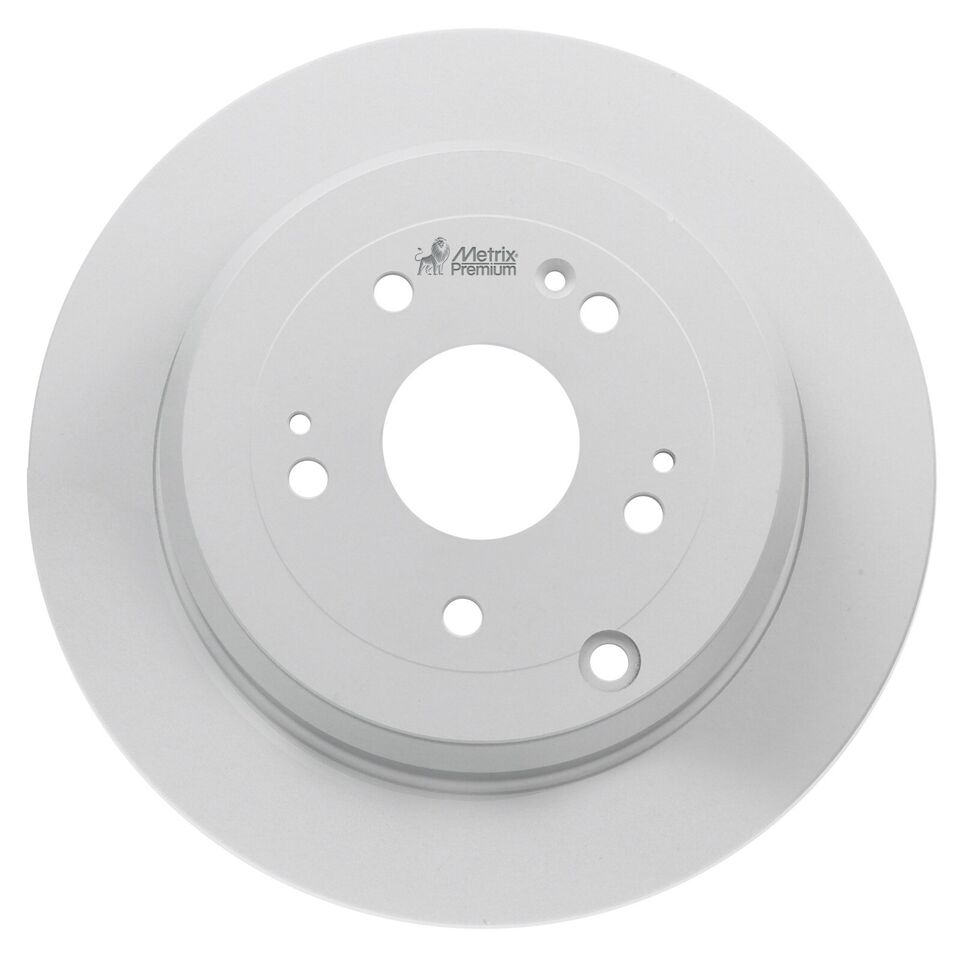 New Rear Coated Solid Disc Brake Rotor Fits Honda CR-V, Acura RDX