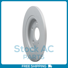 New Rear Coated Solid Disc Brake Rotor Fits Chrysler Town & Country