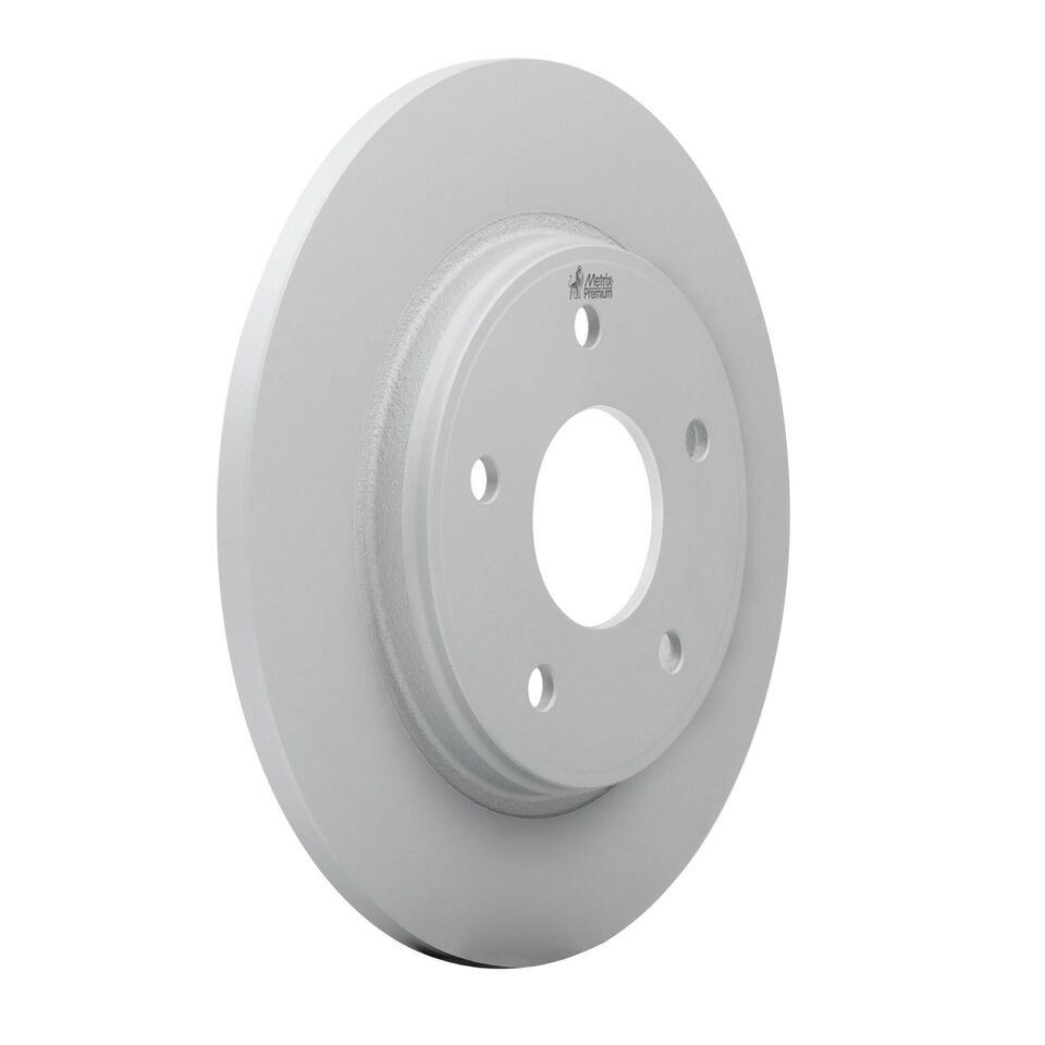 New Rear Coated Solid Disc Brake Rotor Fits Chrysler Town & Country