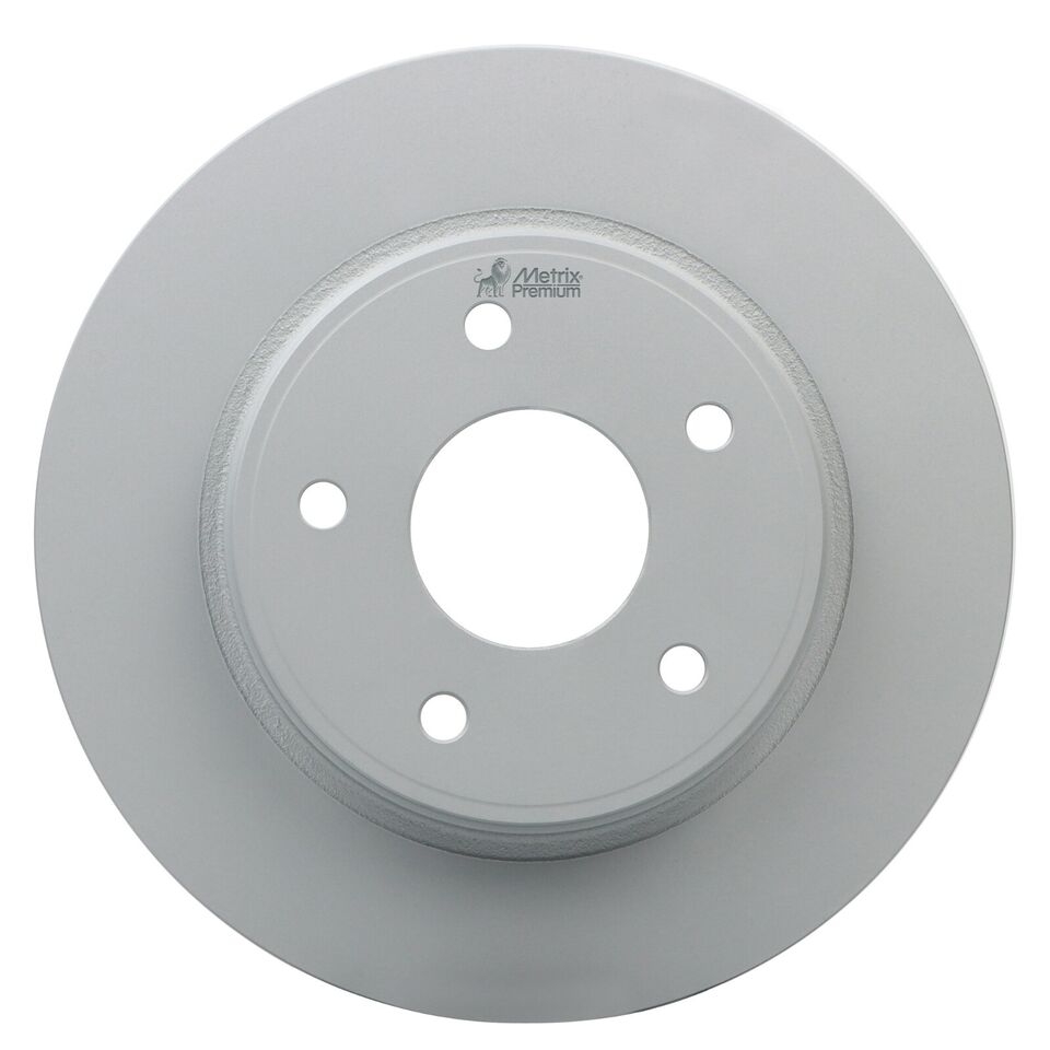 New Rear Coated Solid Disc Brake Rotor Fits Chrysler Town & Country