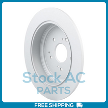 Load image into Gallery viewer, New Rear Coated Solid Disc Brake Rotor Fits Honda Pilot, Acura MDX