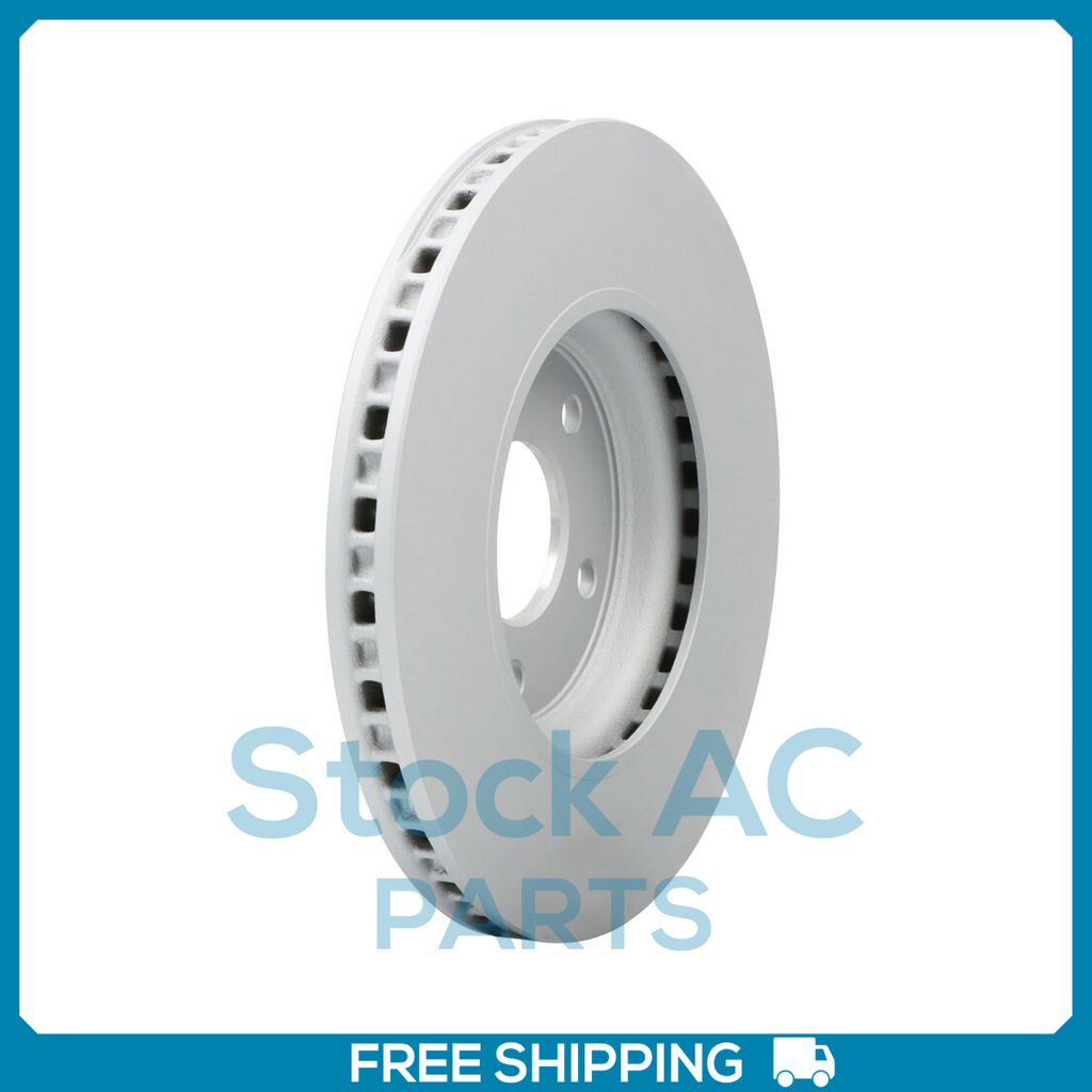 New Front Coated Vented Disc Brake Rotor Fits Chevrolet HHR, Saturn