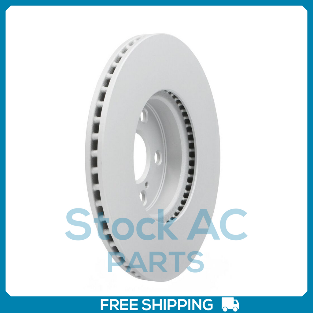 New Front Coated Vented Disc Brake Rotor Fits Toyota Matrix, Scion xD