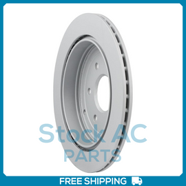 New Rear Coated Vented Disc Brake Rotor Fits Buick Enclave, Chevrolet