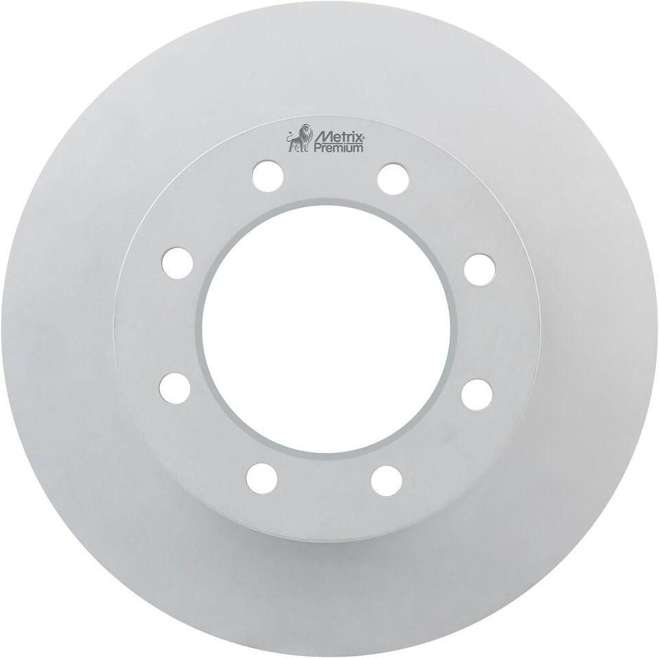 New Front Coated Vented Disc Brake Rotor Fits Ford F-250 Super Duty