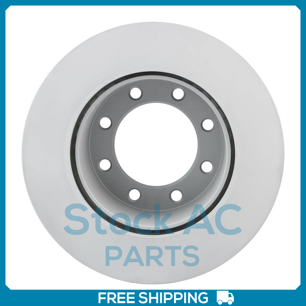 New Rear Coated Vented Disc Brake Rotor Fits Ford F-250 Super Duty