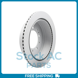 New 2PCS Rear Coated Vented Disc Brake Rotor Fits Toyota Land Cruiser