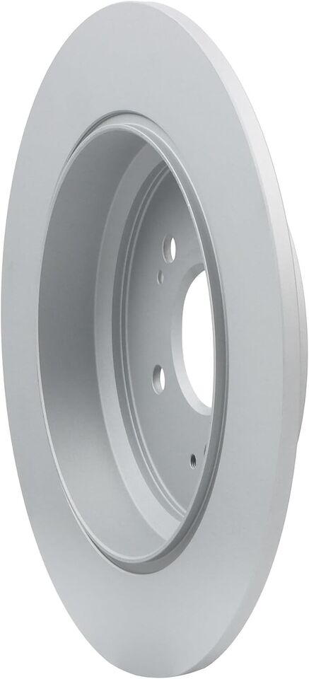 New 2PCS Rear Coated Solid Disc Brake Rotor Fits Honda Odyssey, MDX
