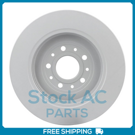 New 2PCS Rear Coated Solid Disc Brake Rotor Fits Ford Explorer, Flex