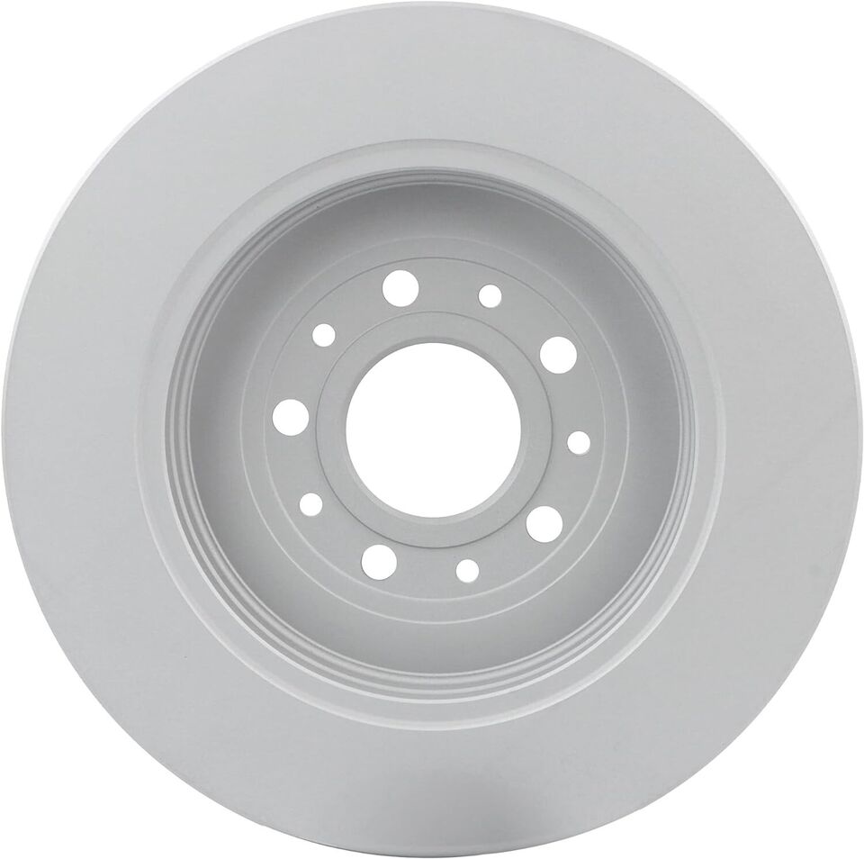 New 2PCS Rear Coated Solid Disc Brake Rotor Fits Ford Explorer, Flex