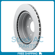 Cargar imagen en el visor de la galería, New 2PCS Rear Coated Vented Disc Brake Rotor Fits Chevrolet, GMC