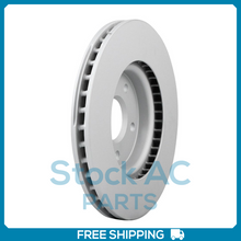 Cargar imagen en el visor de la galería, New 2PCS Front Coated Vented Disc Brake Rotor Fits Chevrolet Equinox