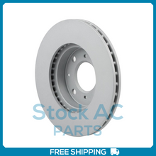 Cargar imagen en el visor de la galería, New 2PCS Front Coated Vented Disc Brake Rotor Fits Honda Civic, CRX