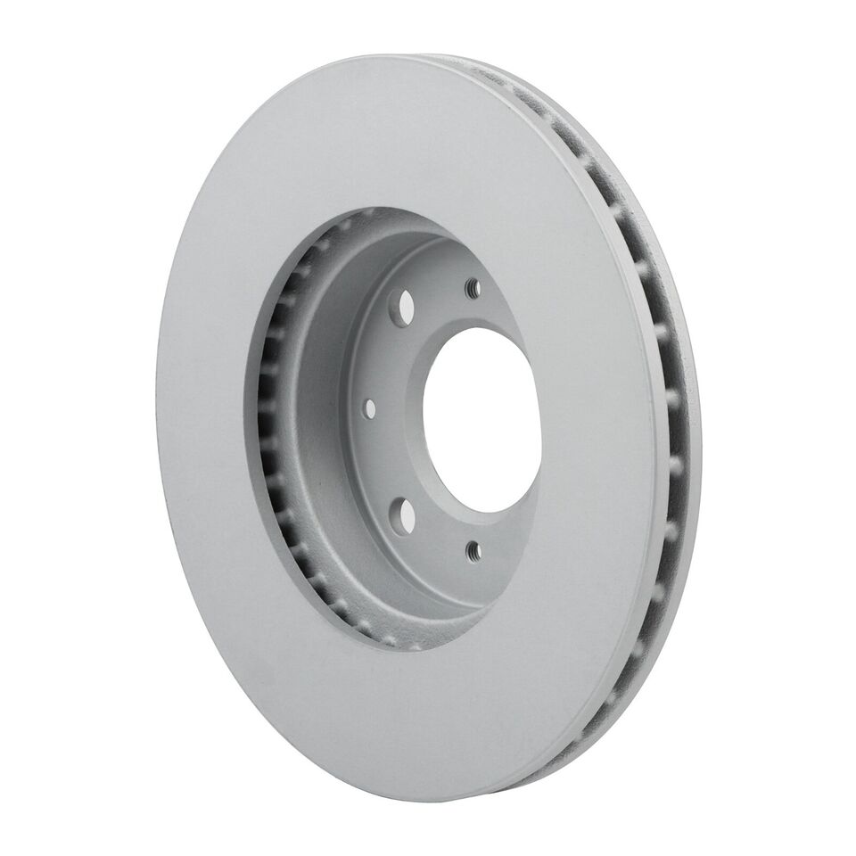 New 2PCS Front Coated Vented Disc Brake Rotor Fits Honda Civic, CRX