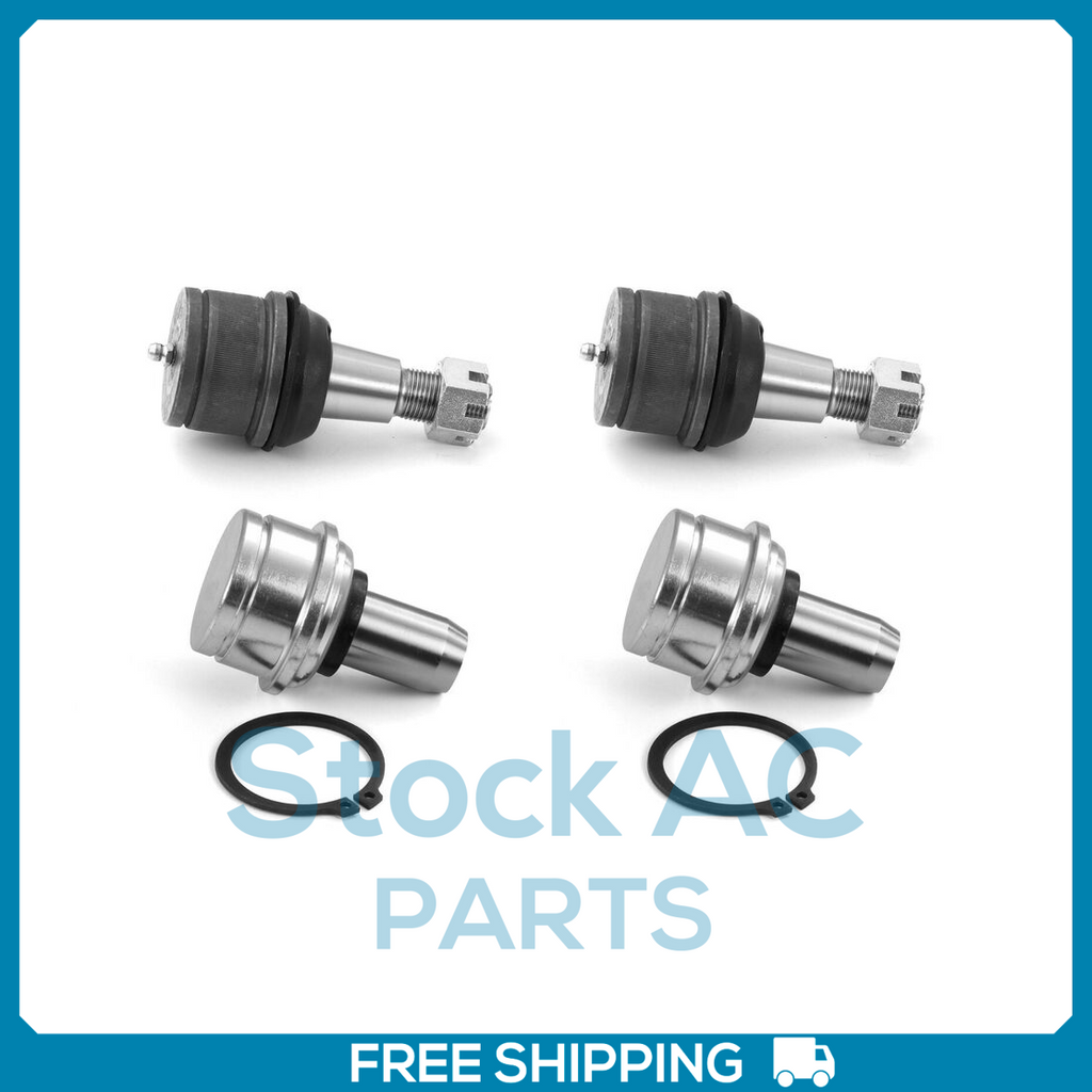 New Front Lower Upper Ball Joint K80196 & K80197 Fits 07-14 E-150