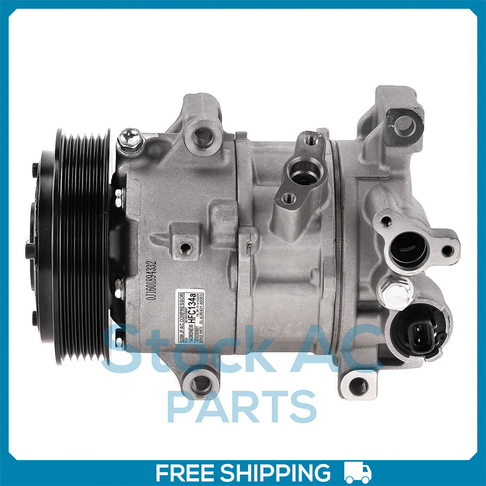 New A/C Compressor fits Toyota Corolla 1.8L - 2014 to 2019 - OE# 8831002852