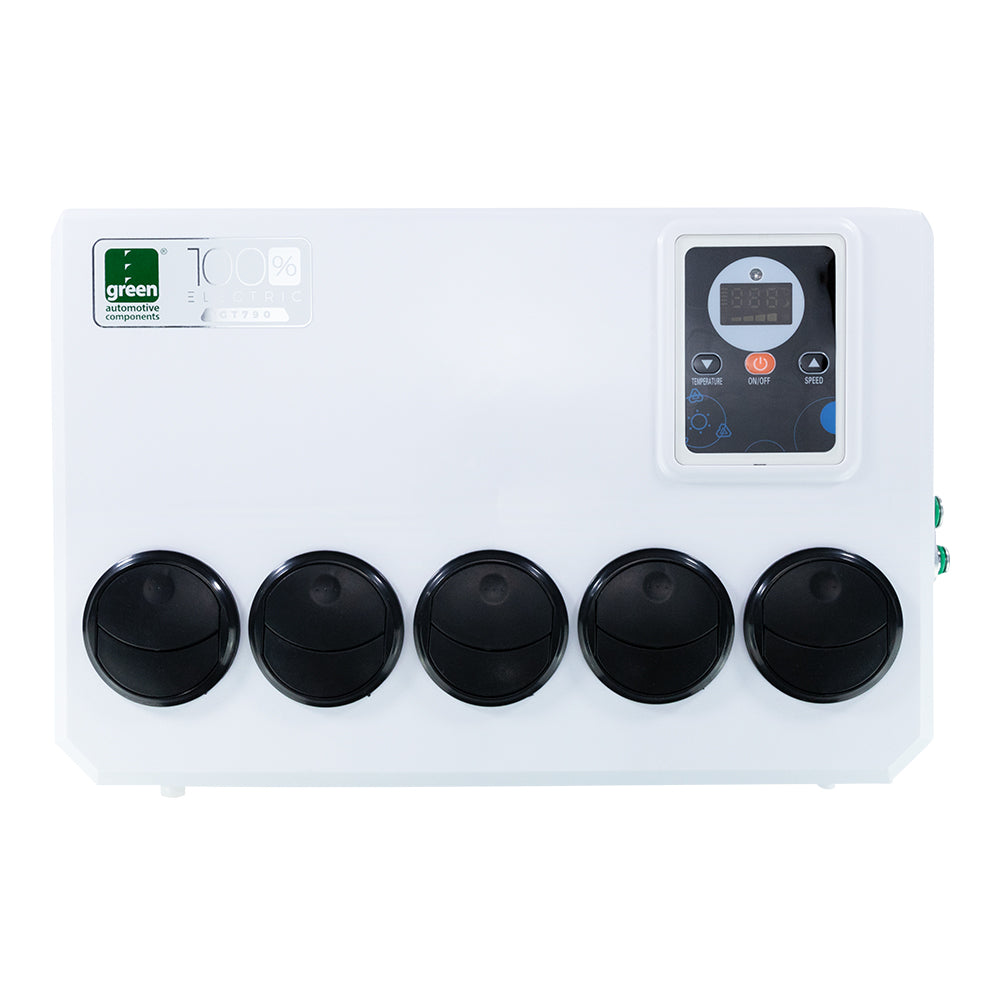 100% Electric A/C Unit fits All trucks - GREEN GT790 12V - 12.000 BTU